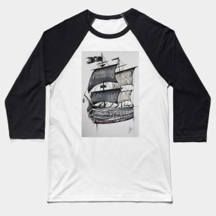 Ghost Ship Baseball T-Shirt